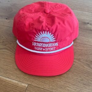 HSS vintage style rope hat - snap back. NWOT